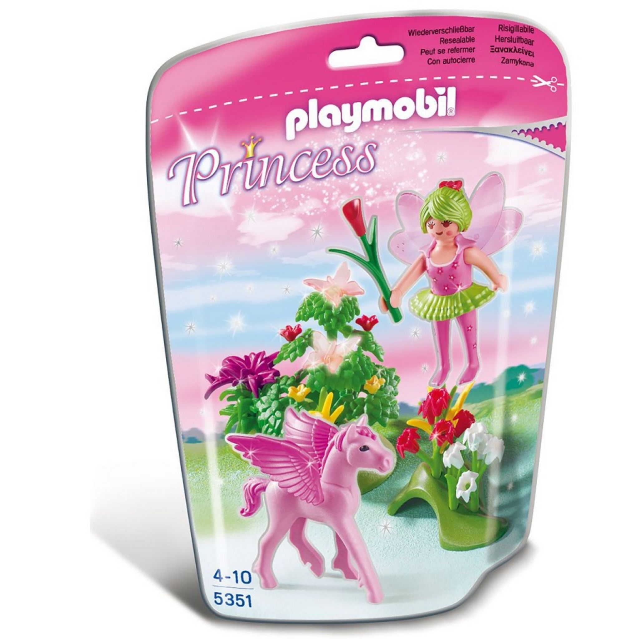 Éventail Playmobil Princesses – Modèle Rose Et Doré (H3119), Occasion, Compatible Plusieurs Sets