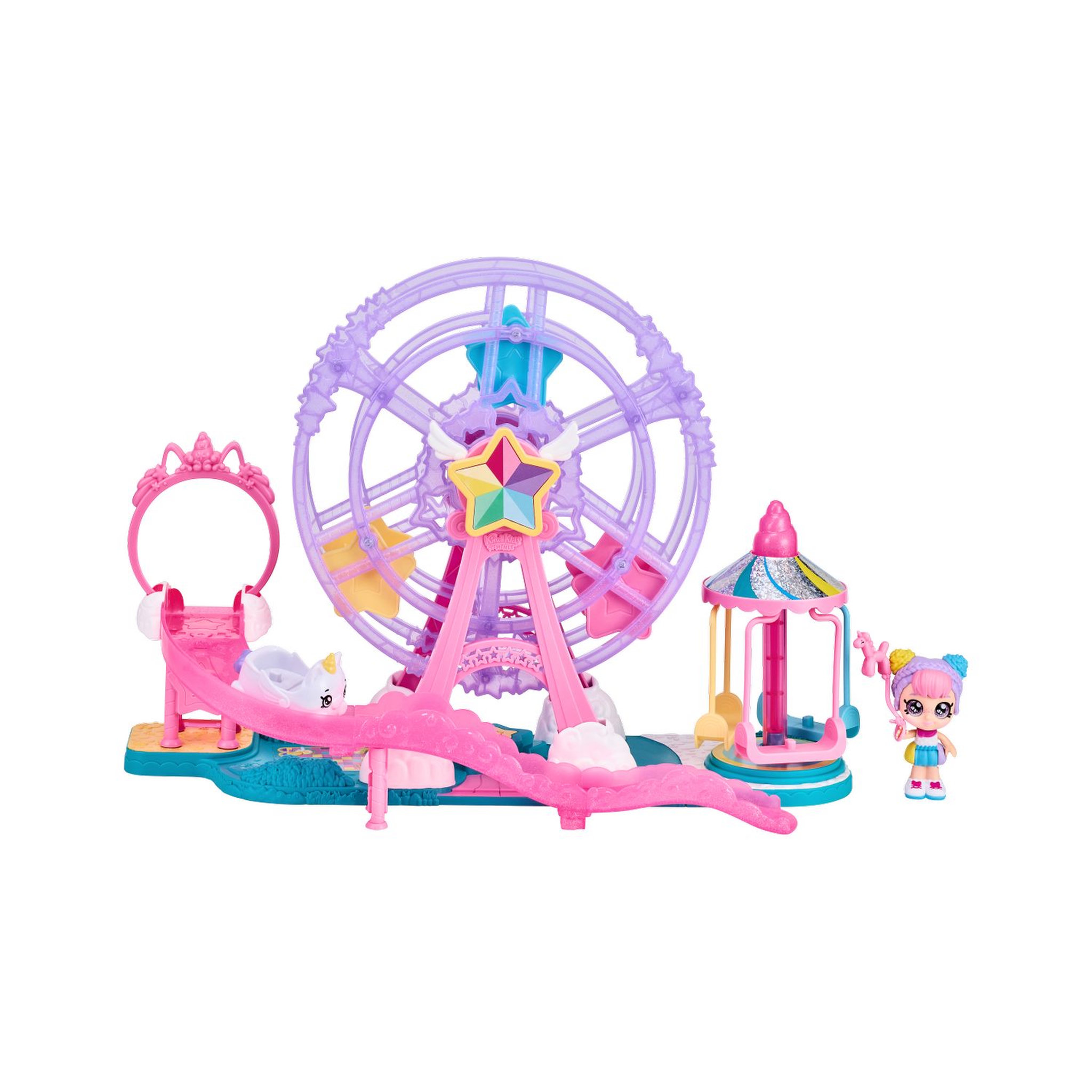 Voir la diapositive 1 : MOOSE TOYS Fête foraine - Une poupée mini Kindi 9 cm Kids
