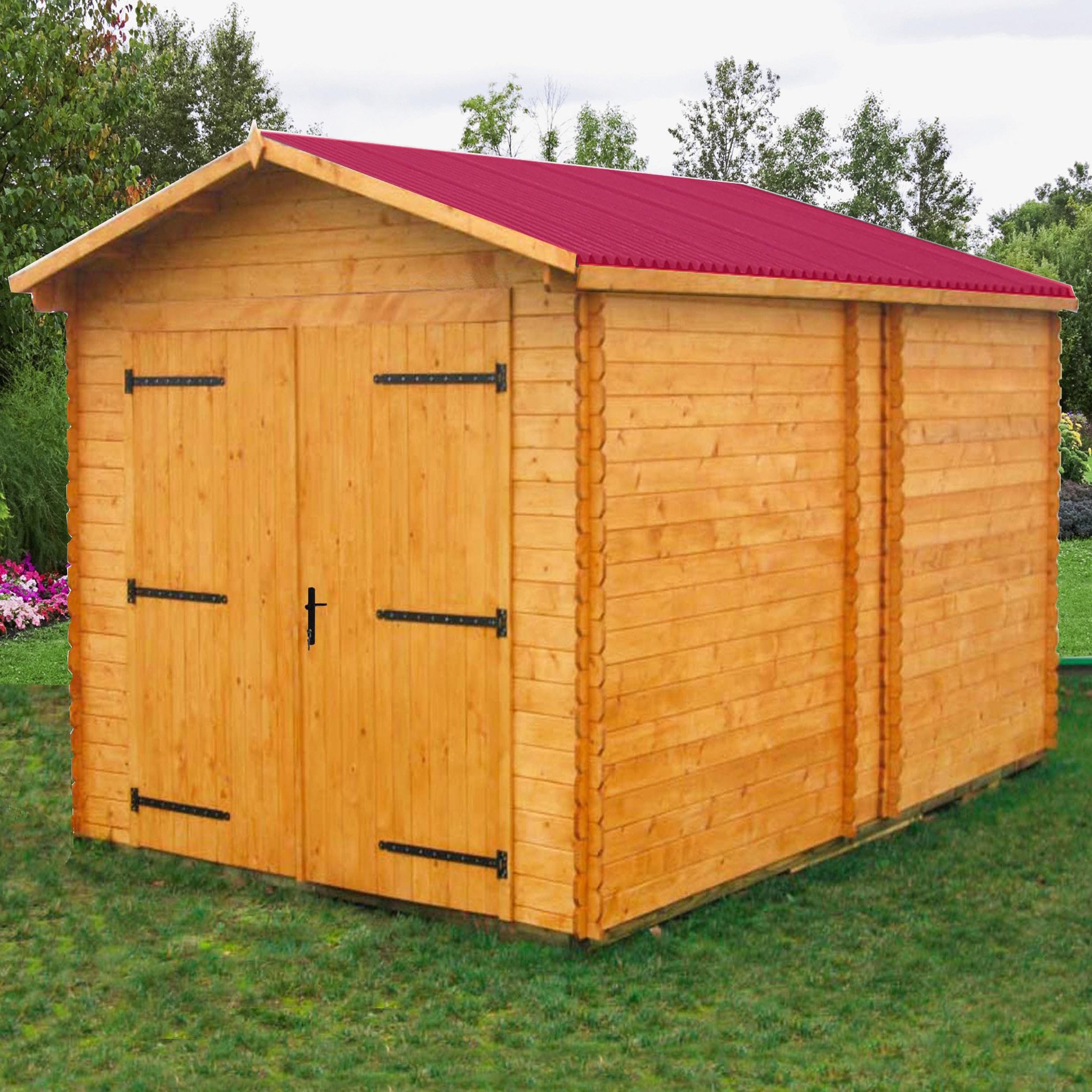 Voir la diapositive 1 : Garage - Bois - 17,19m² - AUTUN