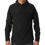 Voir la diapositive 1 : AMERICAN PEOPLE Surchemise Noire Homme American People AW25