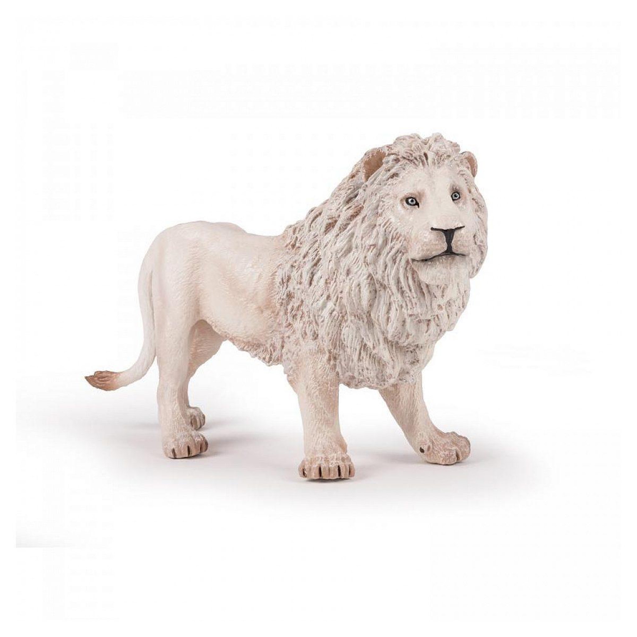 Papo 50185 grand lion blanc figurine