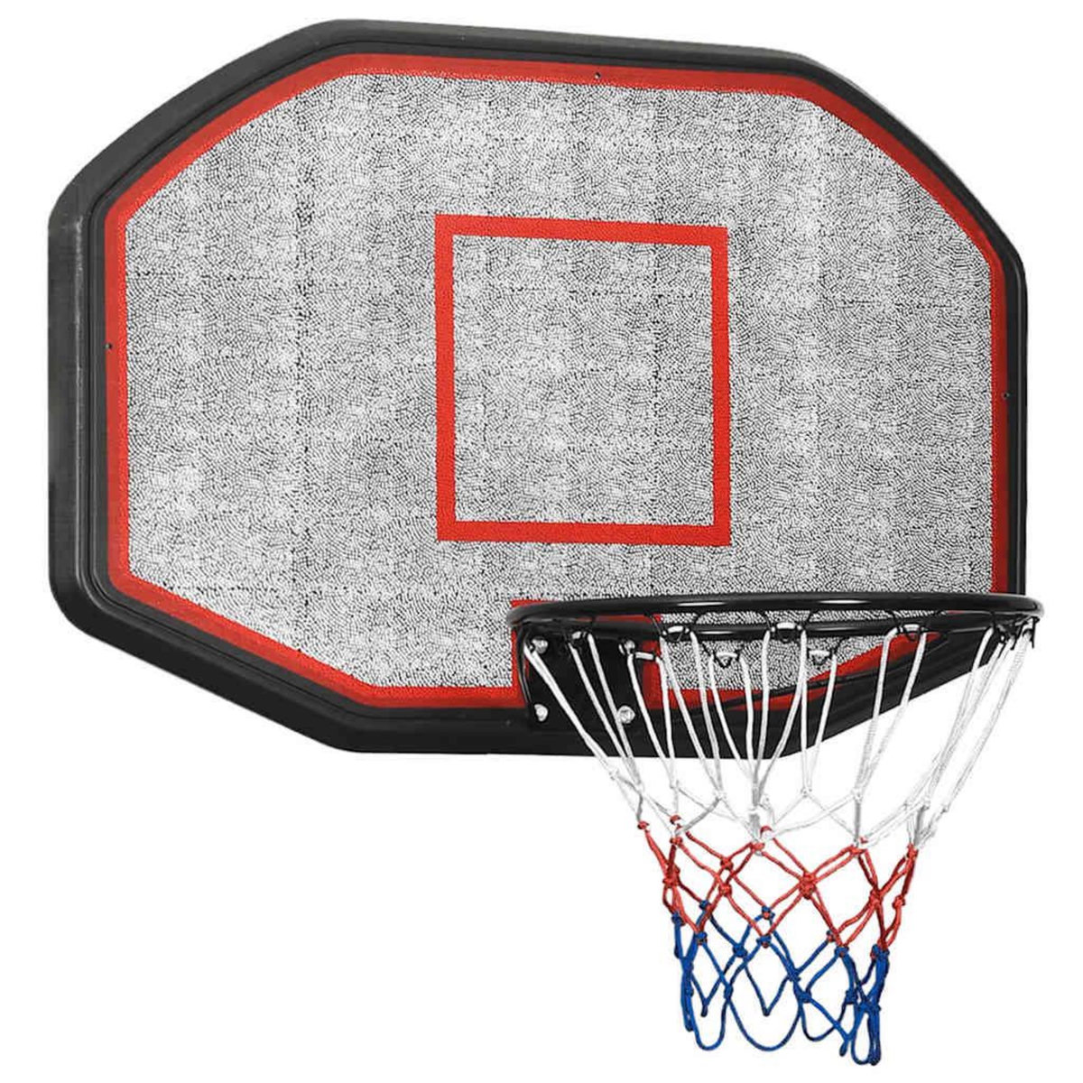 VIDAXL Panneau de basket-ball Noir 109x71x3 cm Polyethylene