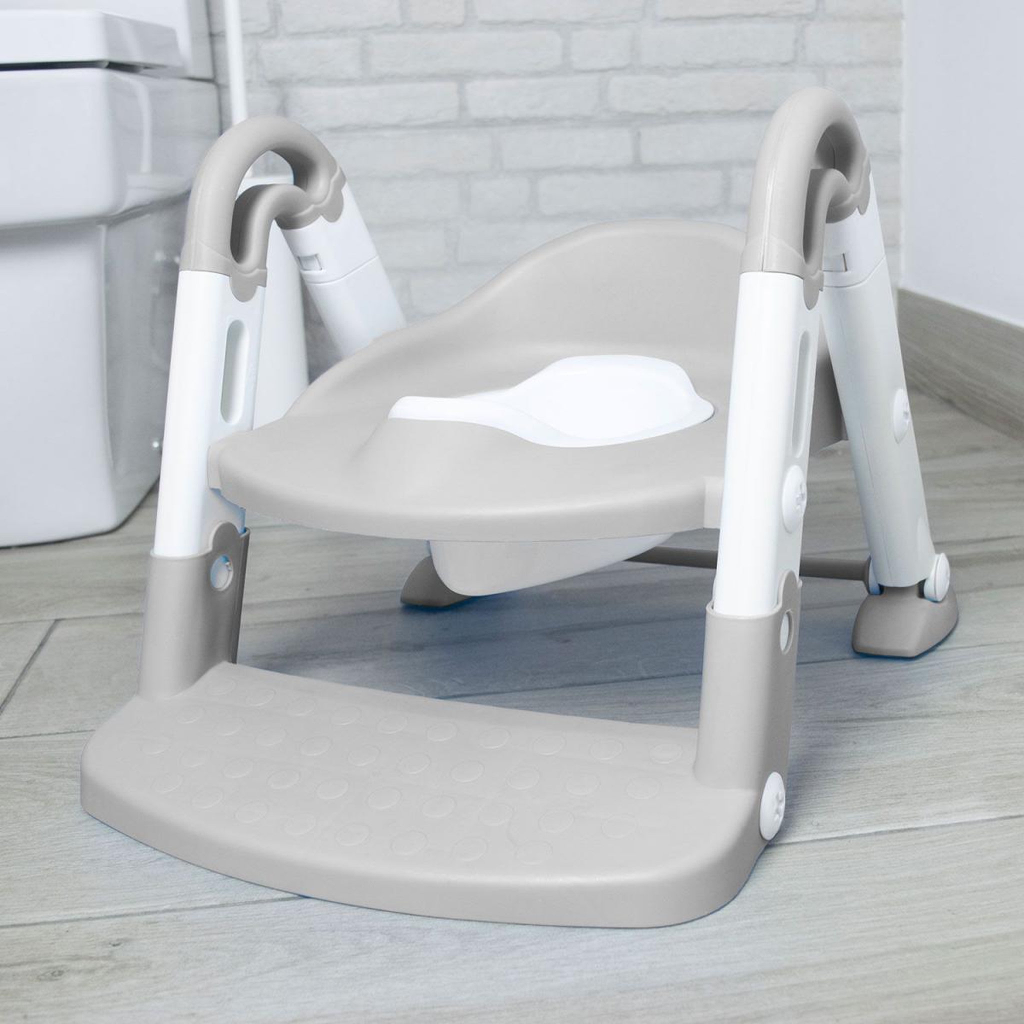 Voir la diapositive 3 : Asalvo Toilette 3 en 1 pour Enfants - Pratique et Réglable