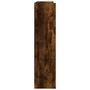 Voir la diapositive 5 : VIDAXL Etagere a chaussures chene fume 80x25x100 cm bois d'ingenierie