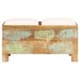 Voir la diapositive 2 : VIDAXL Banc de rangement Bois massif recycle 80 x 40 x 40 cm
