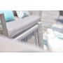 Voir la diapositive 6 : CONCEPT USINE Salon jardin alu et corde gris clair ANAHMA