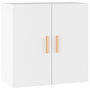 Voir la diapositive 2 : VIDAXL Armoire murale Blanc 60x30x60 cm Bois d ingénierie