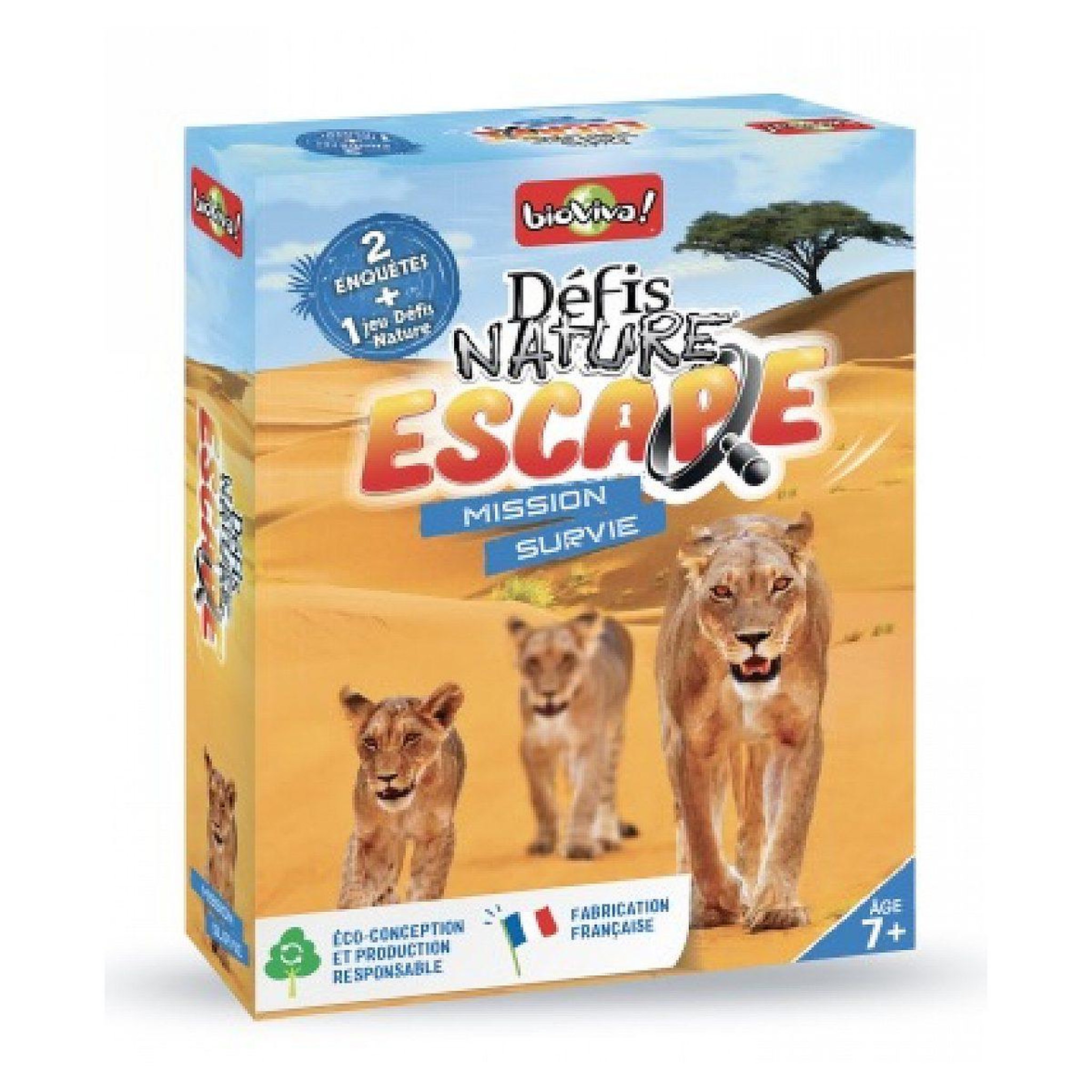 Bioviva Defis nature escape mission survie