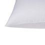 Voir la diapositive 3 : DODO Lot de 2 taies d'oreiller Percale de coton thermorégulée Blanc