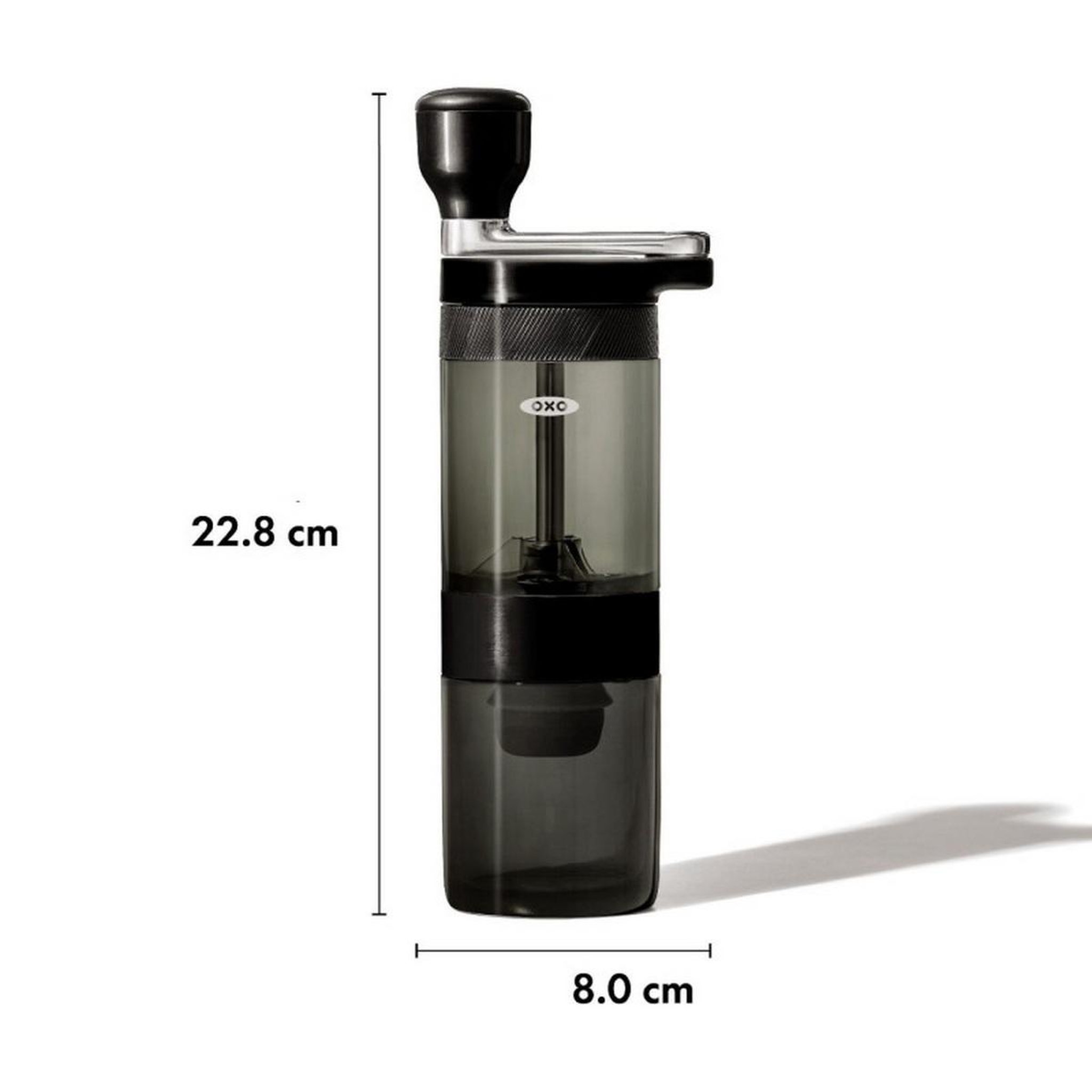Voir la diapositive 6 : OXO Moulin à café manuel 40g noir - ox11303600