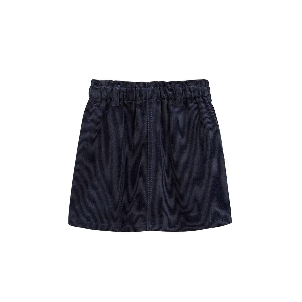 Petit Béguin Jupe enfant en velours côtelé Belle de Nuit