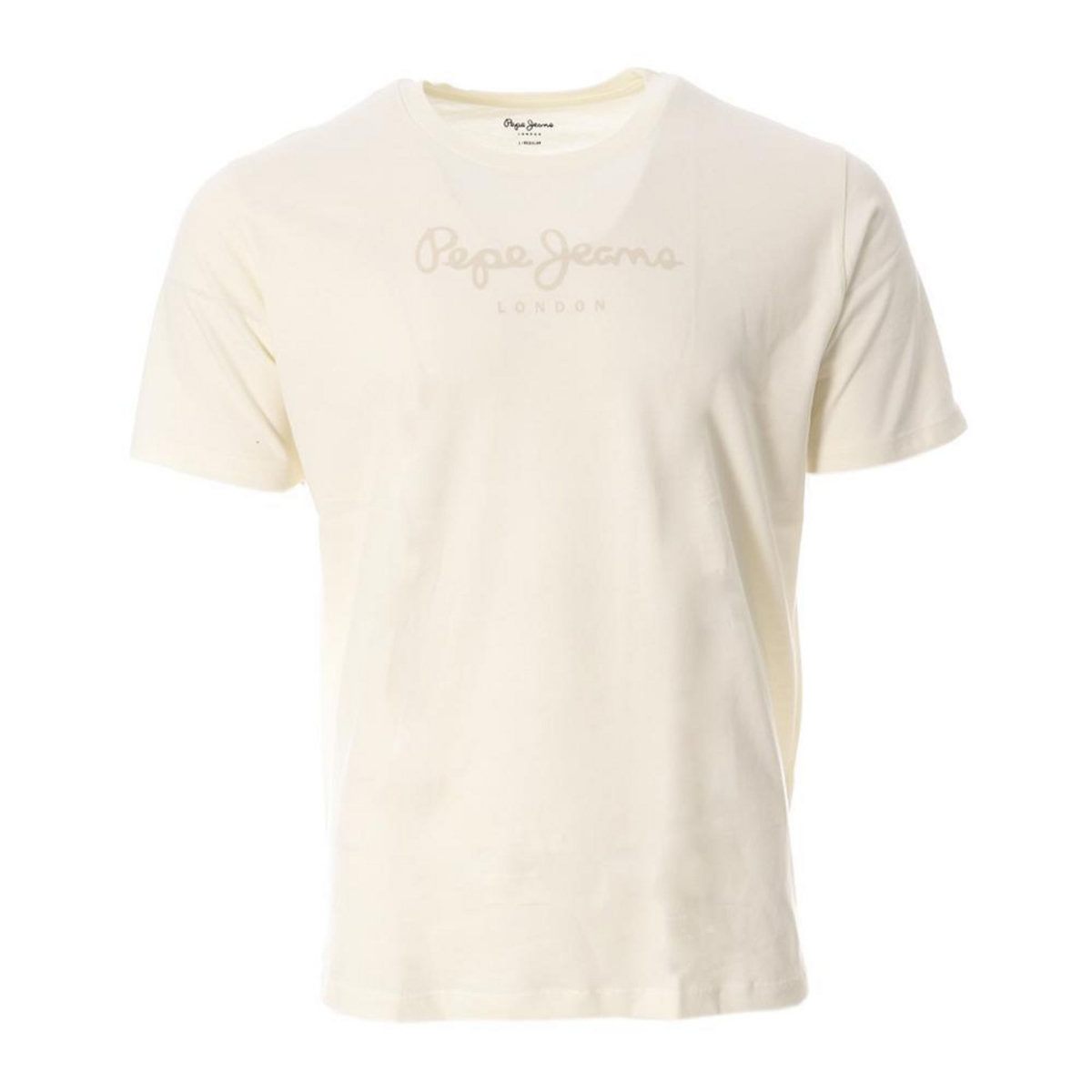 Pepe Jeans T shirt Ecru Homme Pepe jeans Eggo AQW