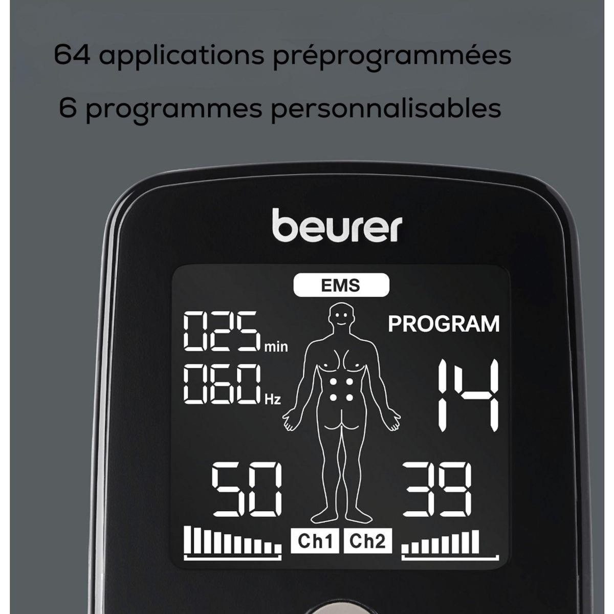 Beurer Appareil électrostimulation EM 1 R Relief+