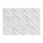 Paris Prix Tapis de Salle de Bain  Ikatis  50x80cm Blanc