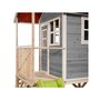 Voir la diapositive 3 : EXIT TOYS Maisonnette en bois pour enfants Loft 500 Gris - Exit Toys