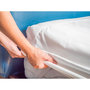 Voir la diapositive 2 : COTON PUR Protège matelas flanelle 140 x 190 cm / 100% Coton