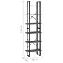 Voir la diapositive 6 : VIDAXL Etagere de rangement Gris 60x30x210 cm Bois d'ingenierie