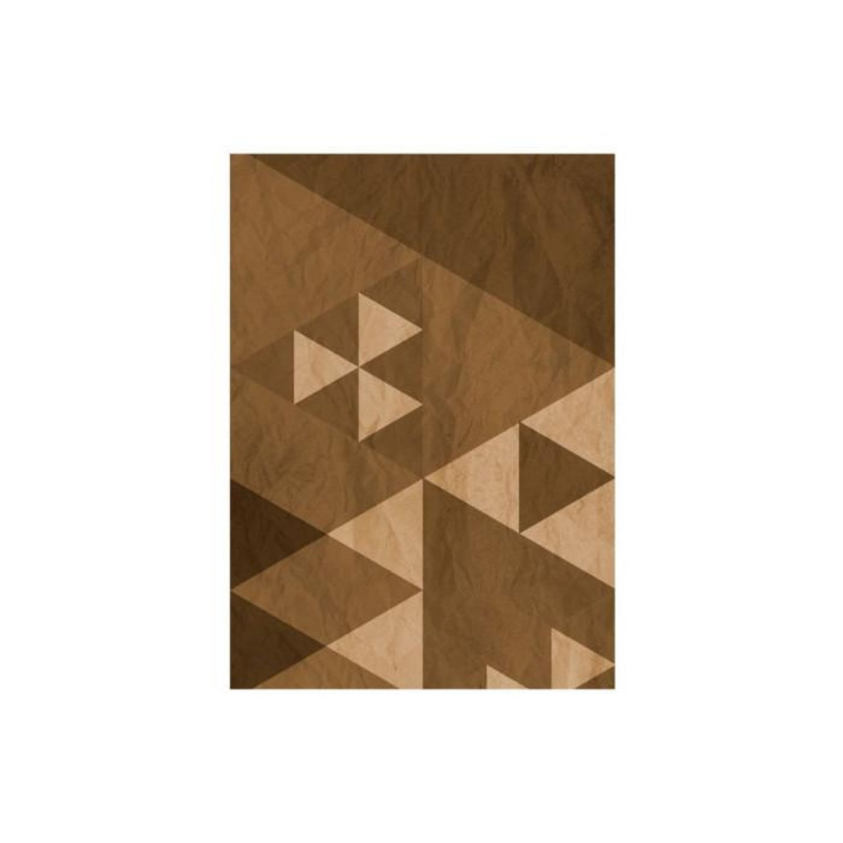 Paris Prix Papier Peint  Brown Patchwork  50x1000cm