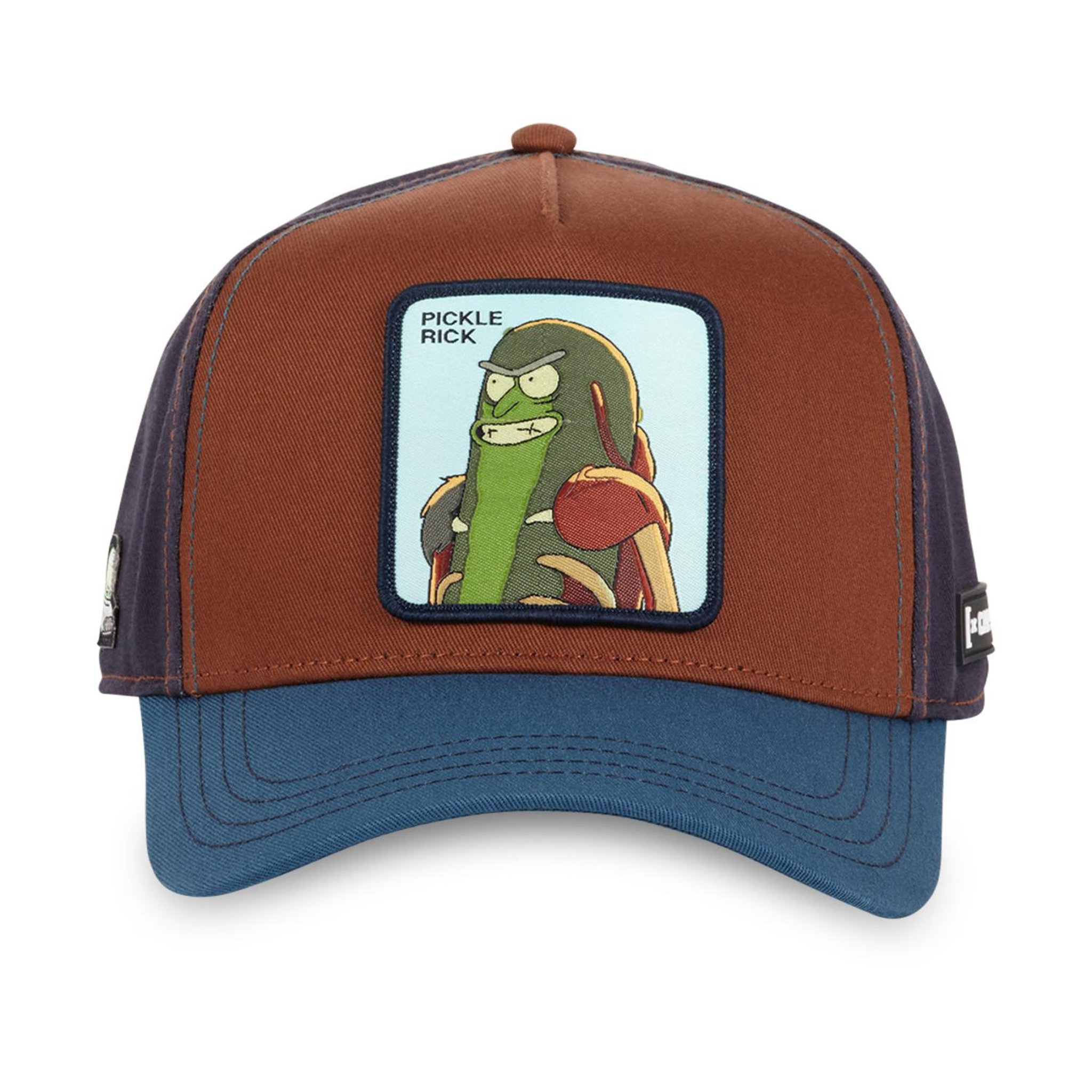 Voir la diapositive 2 : CAPSLAB Casquette trucker premium en sergé de coton Rick & Morty Premium