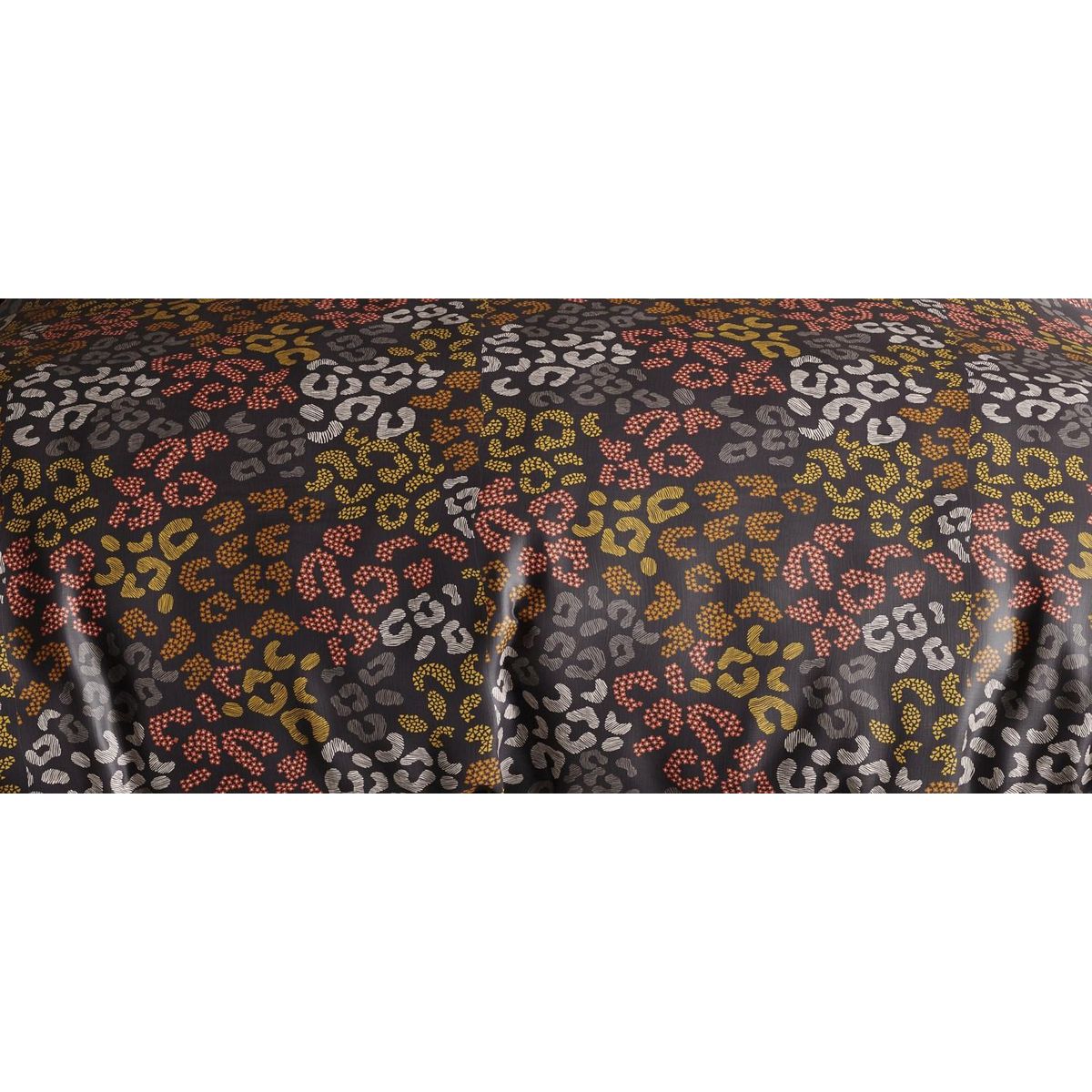 Les Ateliers du Linge Parure de housse de couette 100% coton 57fils onalia