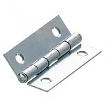 CENTRALE BRICO Charnière universelle acier pour meuble, L.50 x l.30 mm