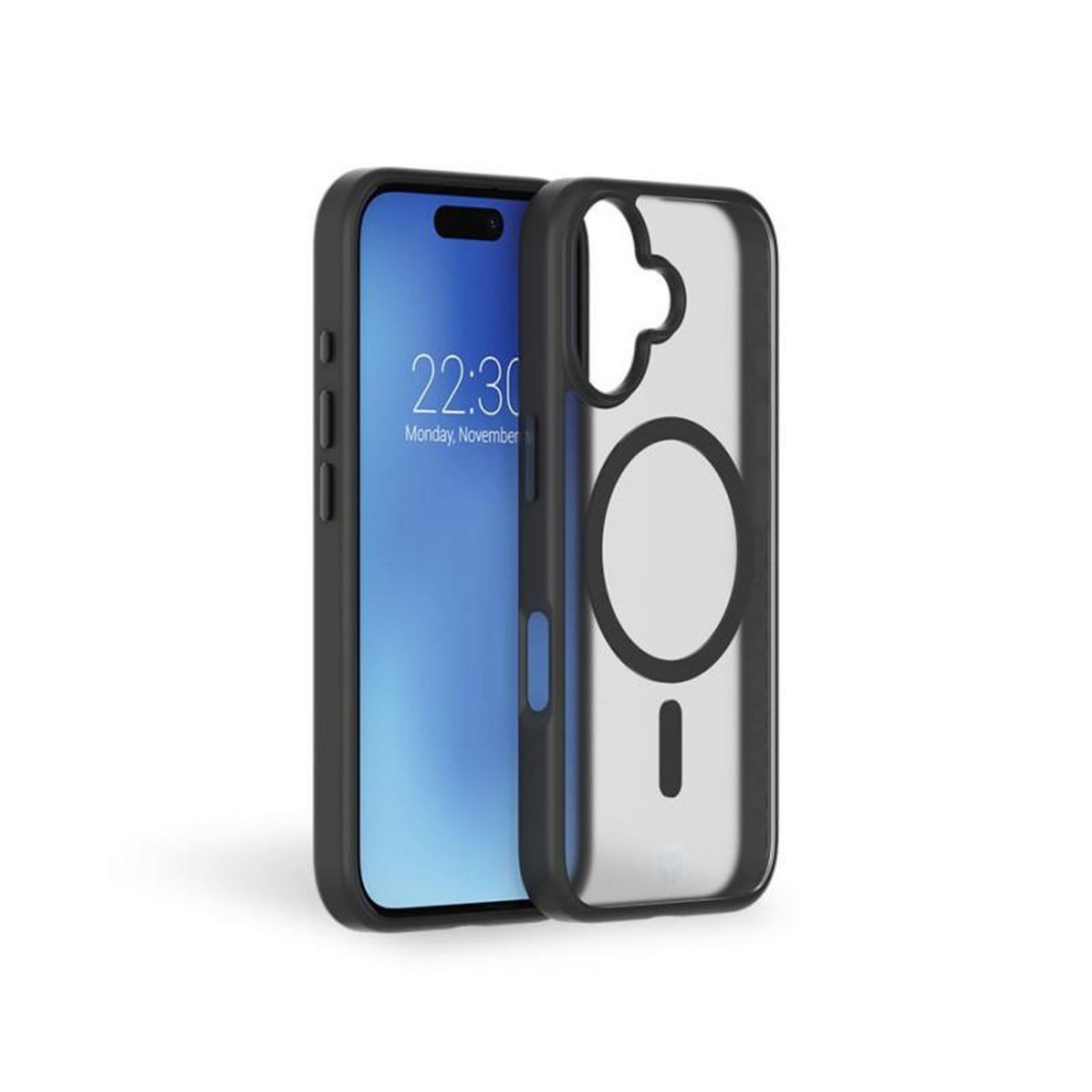 FORCE CASE Coque Renforcée Forcecase compatible MagSafe pour iPhone 16 Frost Noir