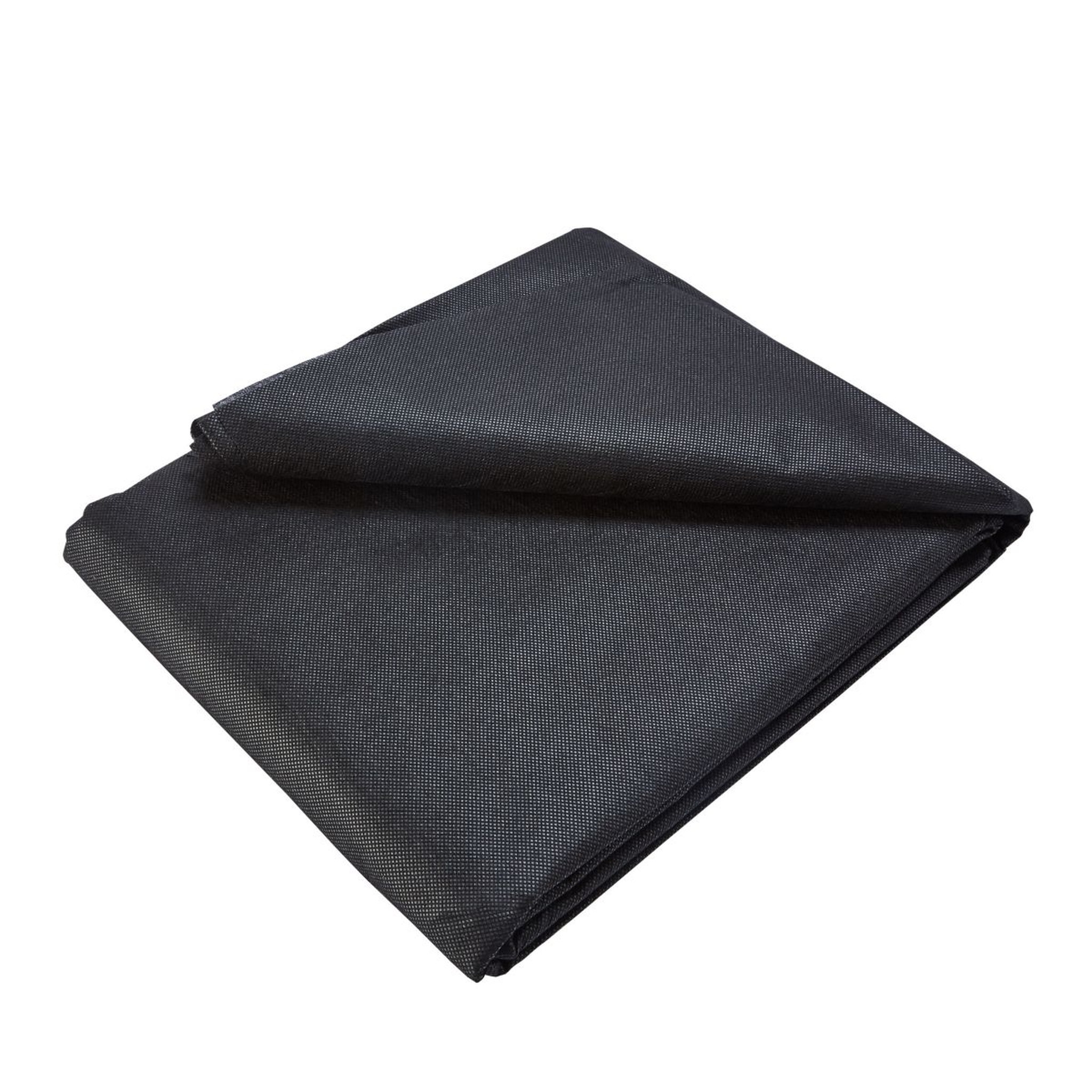 Voir la diapositive 1 : GARDENSTAR Voile d'hivernage en polypropylène noire- 5m - 100gr/m2