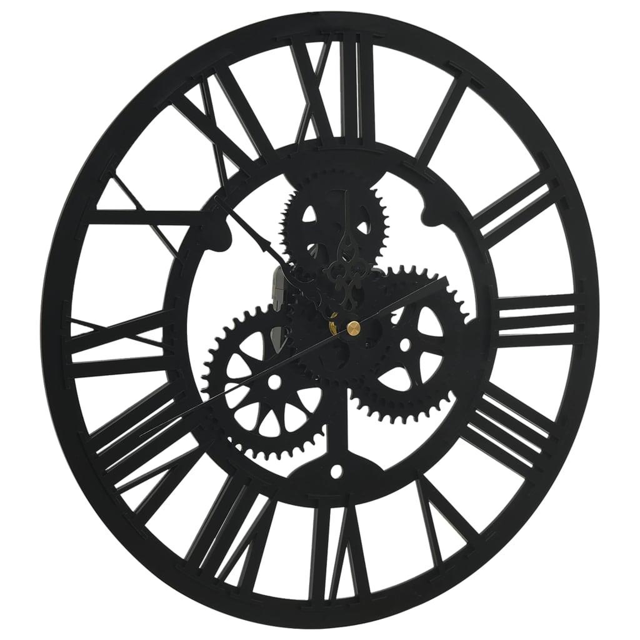 Voir la diapositive 3 : VIDAXL Horloge murale Noir 30 cm Acrylique