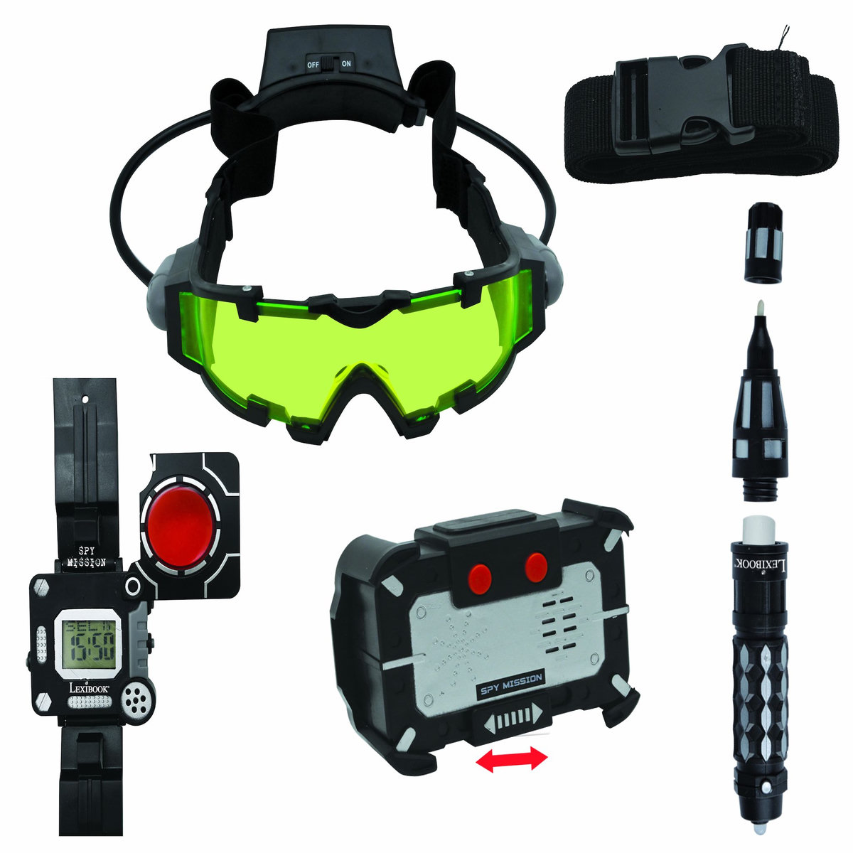 Lexibook Un kit d'espionnage complet Spy Mission