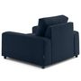 Voir la diapositive 3 : LISA DESIGN Pivoine - fauteuil en velours texturé