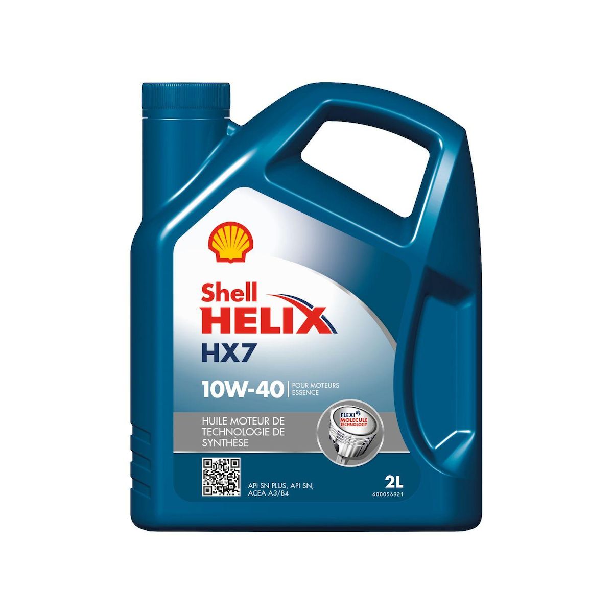 SHELL Huile moteur HX7 ESS 10W-40 2L