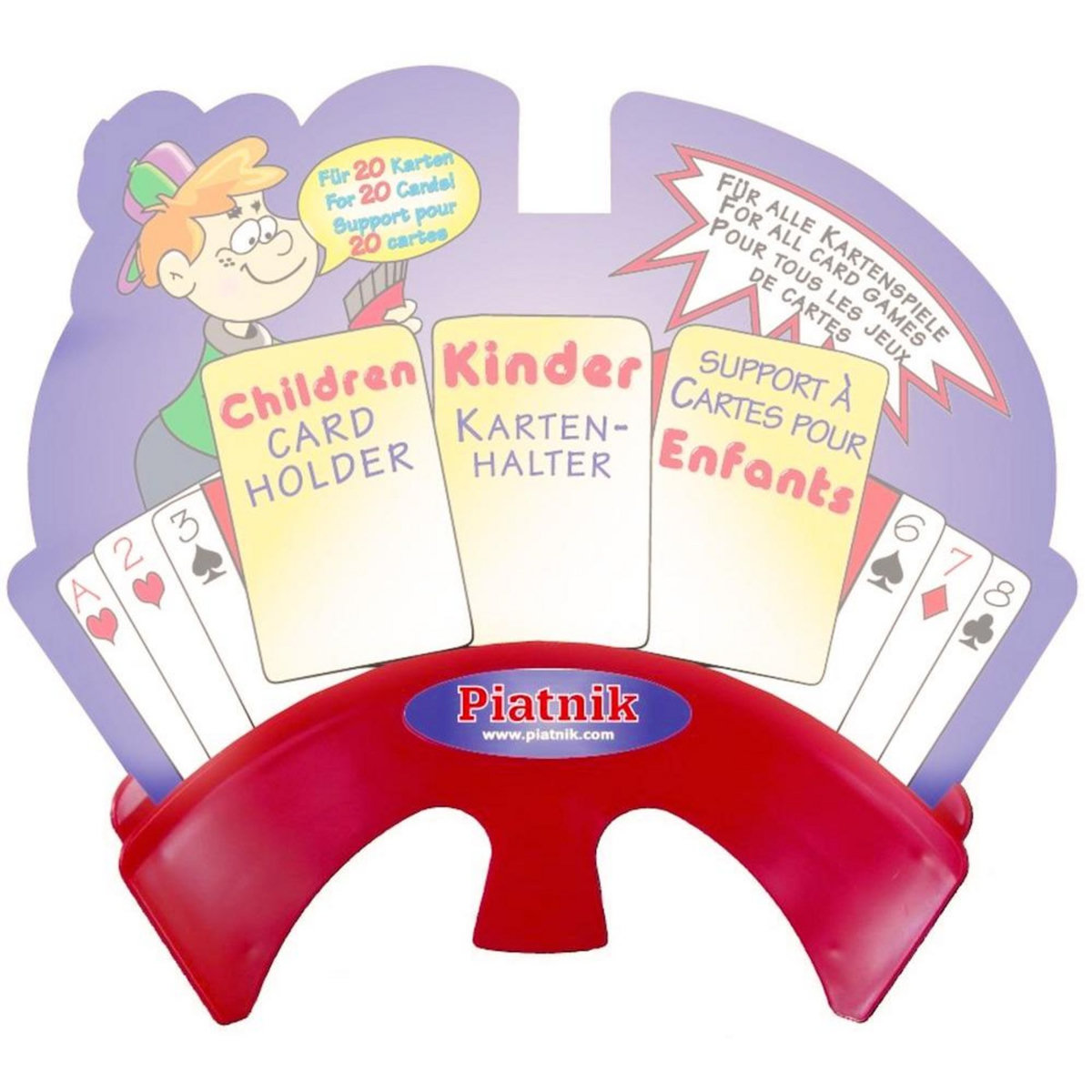 Piatnik Support à cartes pour enfants
