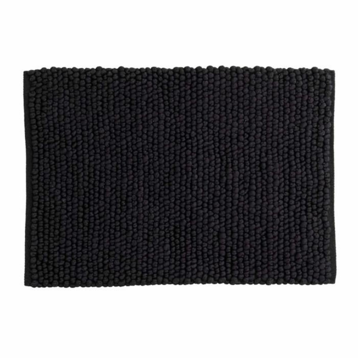 Paris Prix Tapis de Salle de Bain  Wilmer  50x80cm Noir