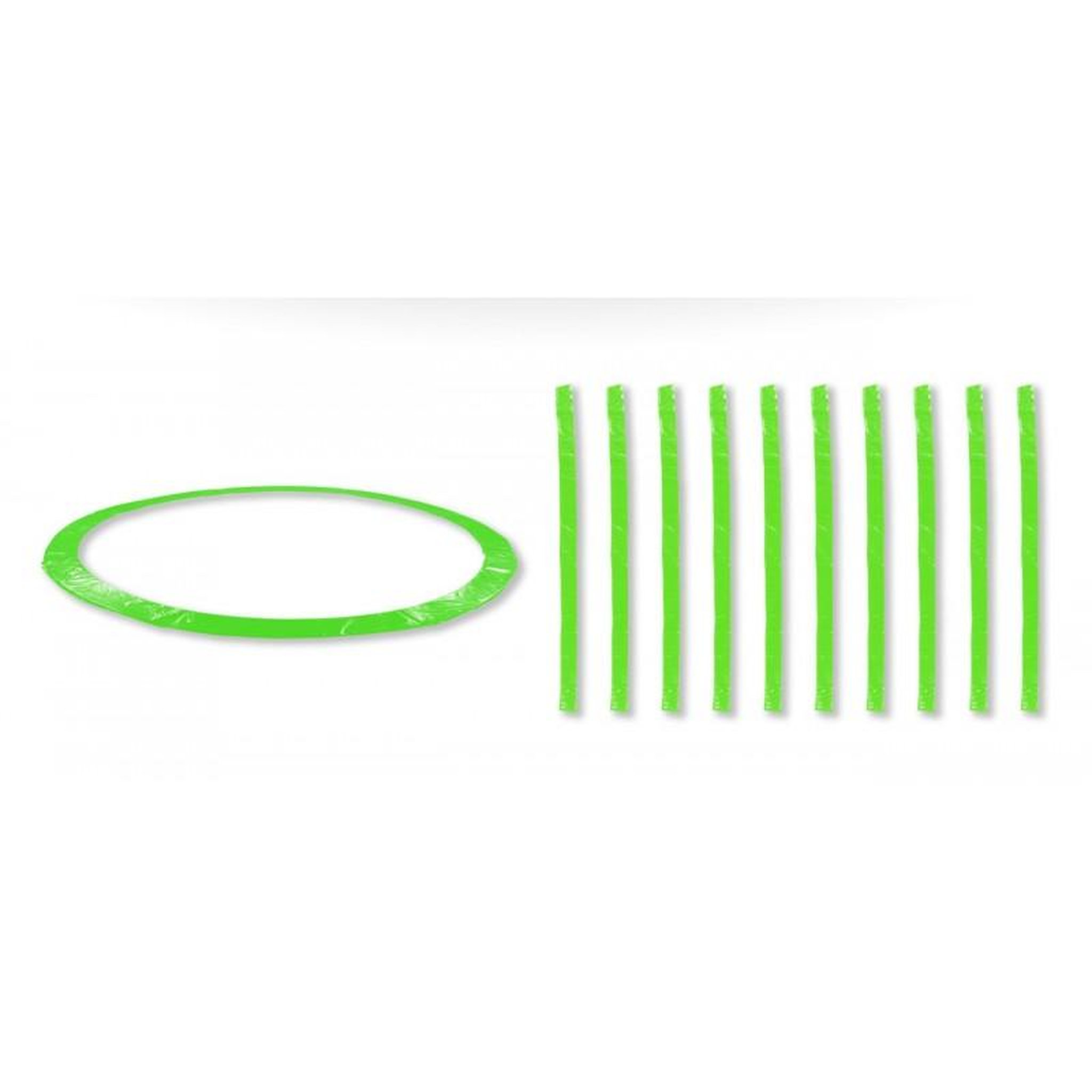 Voir la diapositive 1 : JUMP4FUN Accessoires Trampoline Pack relooking Trampoline 12FT - 366cm - 10 Perches