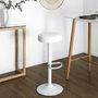 Voir la diapositive 6 : Paris Prix Lot de 2 Tabourets de Bar  Mumford  63-83cm Blanc