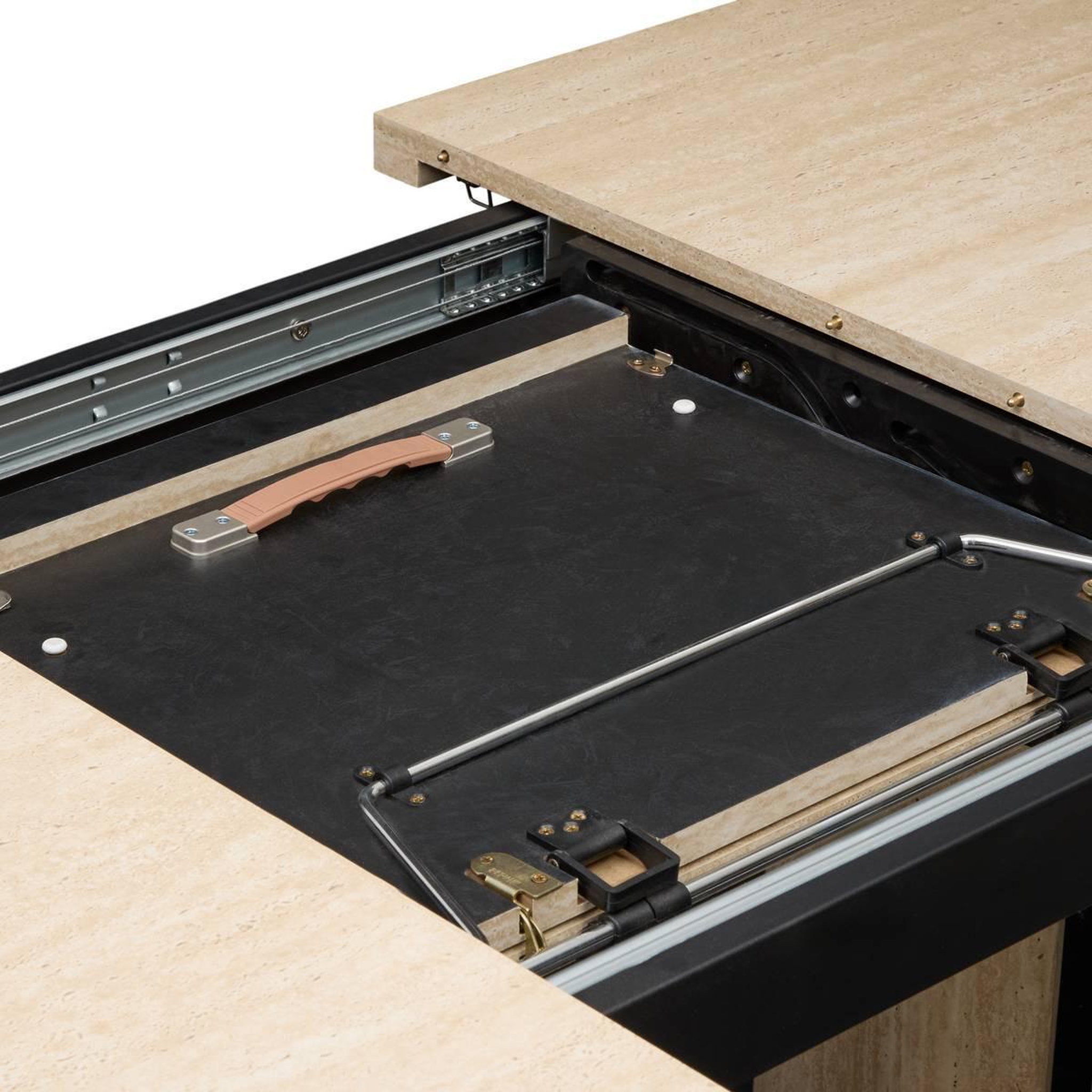 Voir la diapositive 5 : ATMOSPHERA Table à manger extensible  tino  160-210cm beige