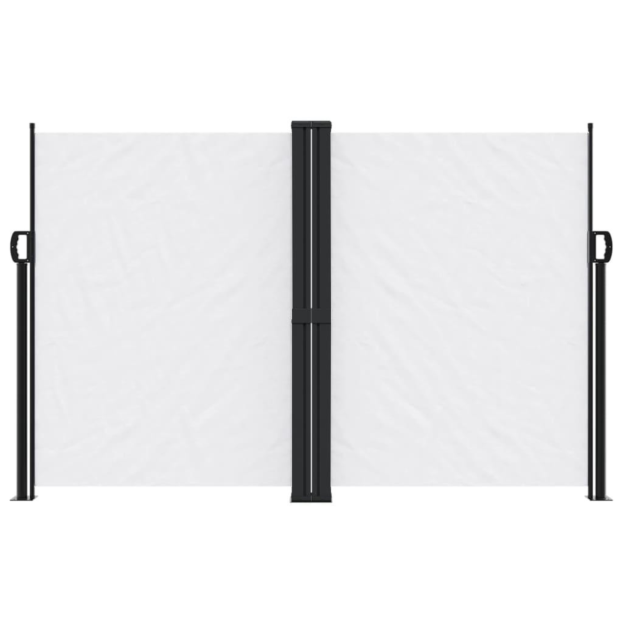 Voir la diapositive 3 : VIDAXL Auvent lateral retractable blanc 160x600 cm