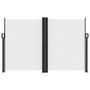Voir la diapositive 3 : VIDAXL Auvent lateral retractable blanc 160x600 cm