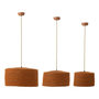 Voir la diapositive 1 : Paris Prix Lot de 3 Lampes Suspension  Moonj  50cm Rouille