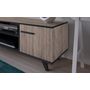 Voir la diapositive 4 : Meuble TV 2 portes 2 niches L150cm JAMES