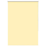 VIDAXL Store enrouleur occultant jaune largeur du tissu 105,7 cm