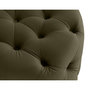 Voir la diapositive 5 : LISA DESIGN Gallata - pouf chesterfield rond - en velours