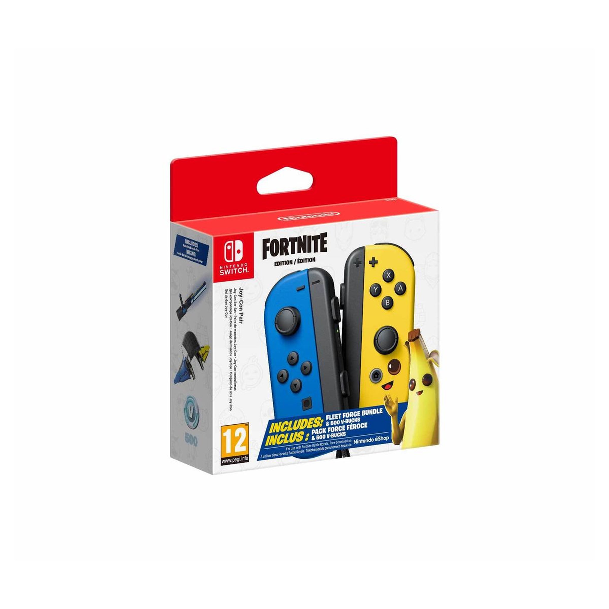 Voir la diapositive 3 : NINTENDO Paire de manettes Joy-Con édition Fortnite Nintendo Switch