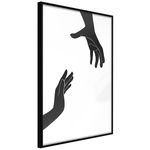 Paris Prix Affiche Murale Encadrée  Language of Gestures II. Coloris disponibles : Noir, Jaune