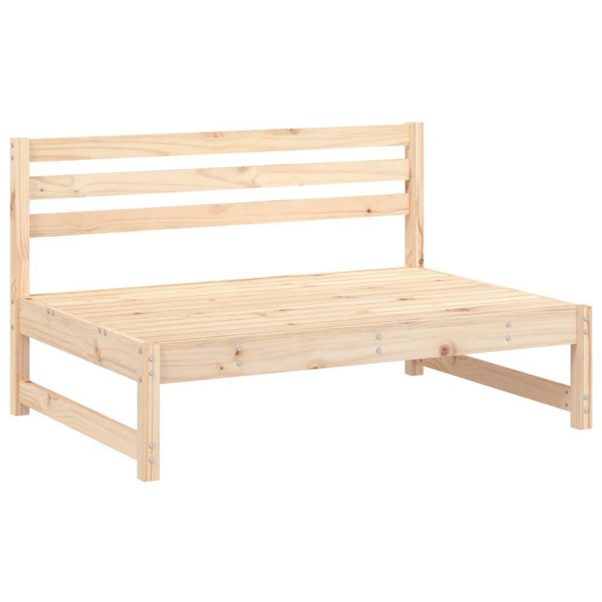 VIDAXL Salon de jardin 5 pcs bois massif de pin