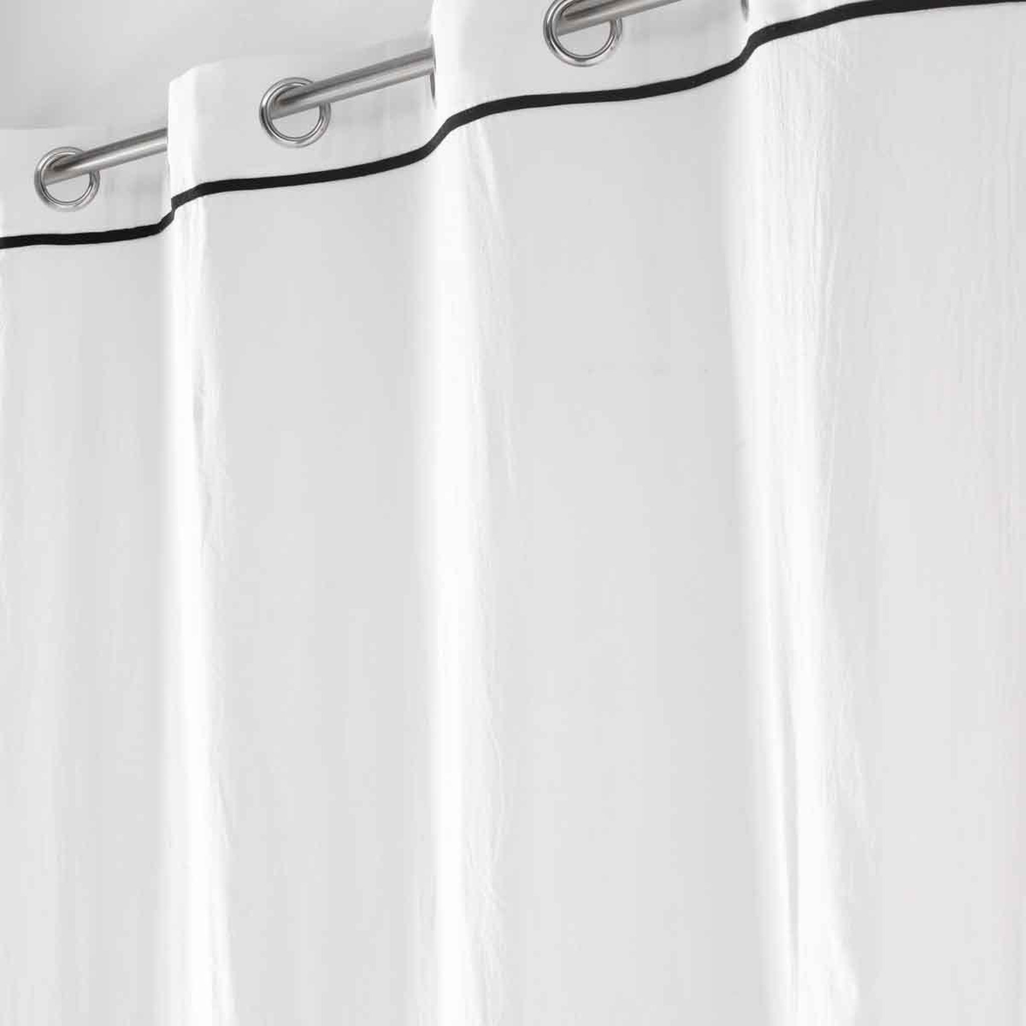 Voir la diapositive 2 : Douceur d'Intérieur Rideau à œillets  linette  135x240cm blanc