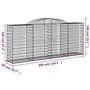 Voir la diapositive 6 : VIDAXL Paniers a gabions arques 20 pcs 300x50x120/140 cm fer galvanise