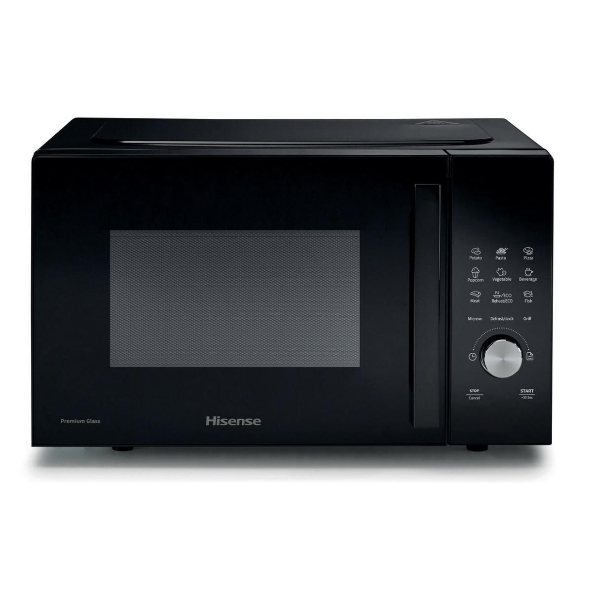 Hisense Micro-ondes grill 23l 800w noir - H23MOBSD1HG
