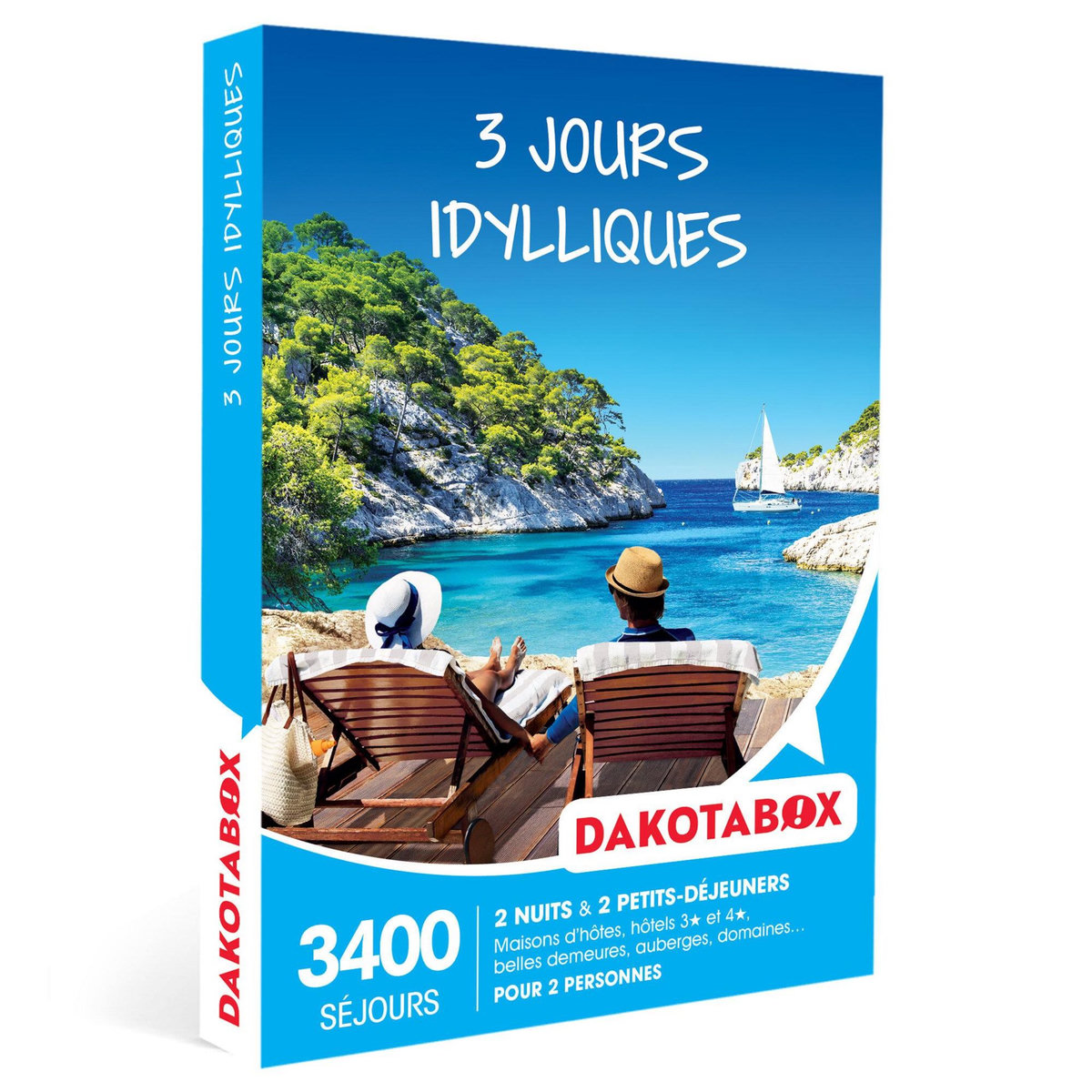 Smartbox 3 jours idylliques - Coffret Cadeau Séjour