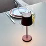Voir la diapositive 5 : Lumisky 6 mini lampes avec plateau de chargement KELLY MINI Marron Aluminium H22cm